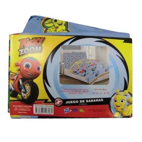 Juego Sábanas Infantiles Ricky Zoom