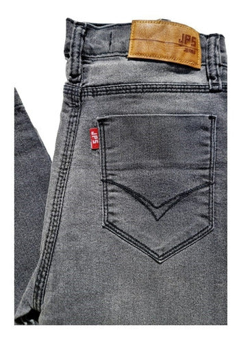 Jean Chupin Tiro Bajo Black/grey Localizado