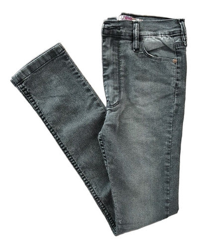 Jean Chupin Tiro Bajo Black/grey Localizado