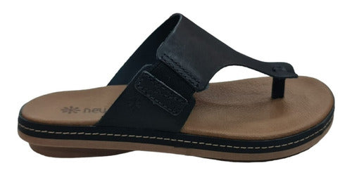 Sandalia New Face De Cuero 1