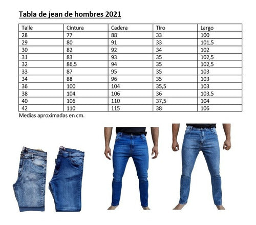 Jean Para Hombre Liso