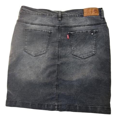 Pollera Black Grey