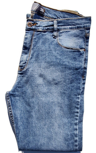 Jean Para Hombre Nevado