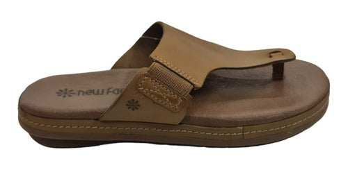 Sandalia New Face De Cuero 1