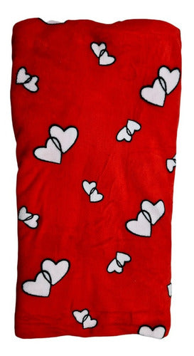 Manta De Chenil Corazones