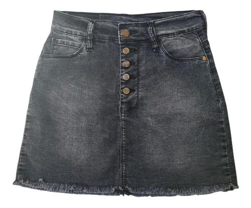 Minifalda Black Grey