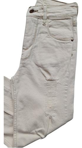 Jean Crudo Con Roturas