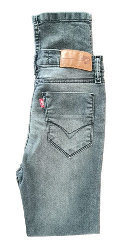 Jean Chupin Tiro Bajo Black/grey Localizado