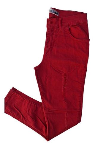 Jean de Colores Con Roturas