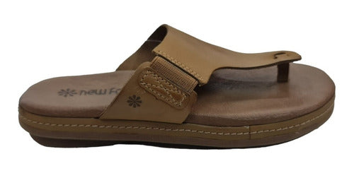 Sandalia New Face De Cuero 1