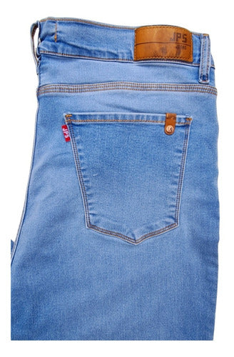 Jean Especial Claro Con Flecos