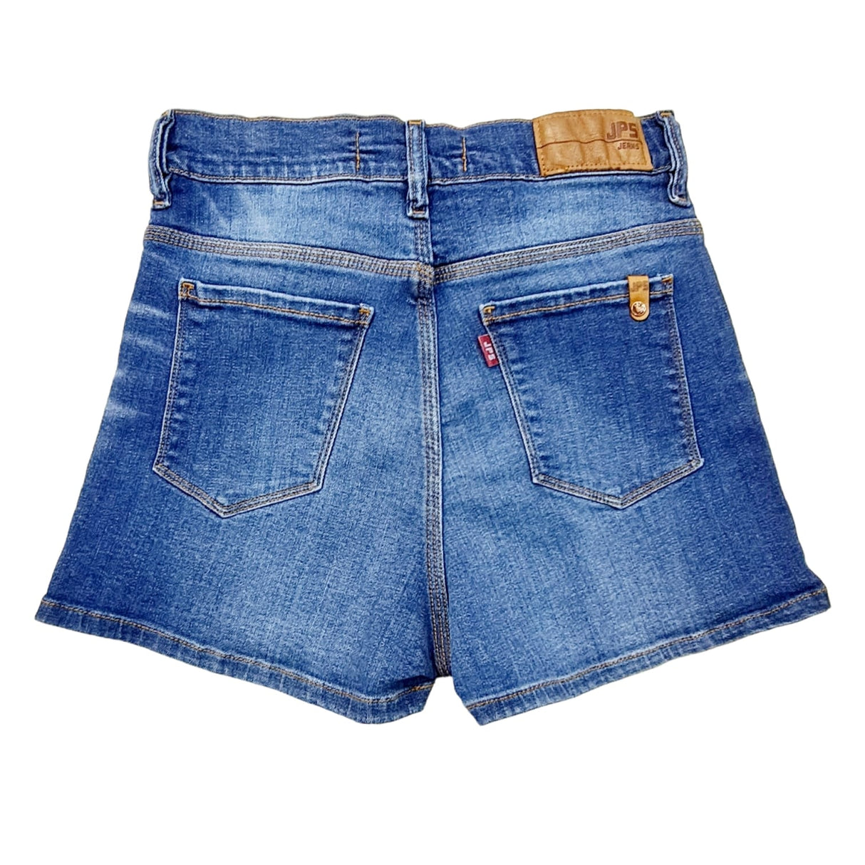 short de jean con bigotes