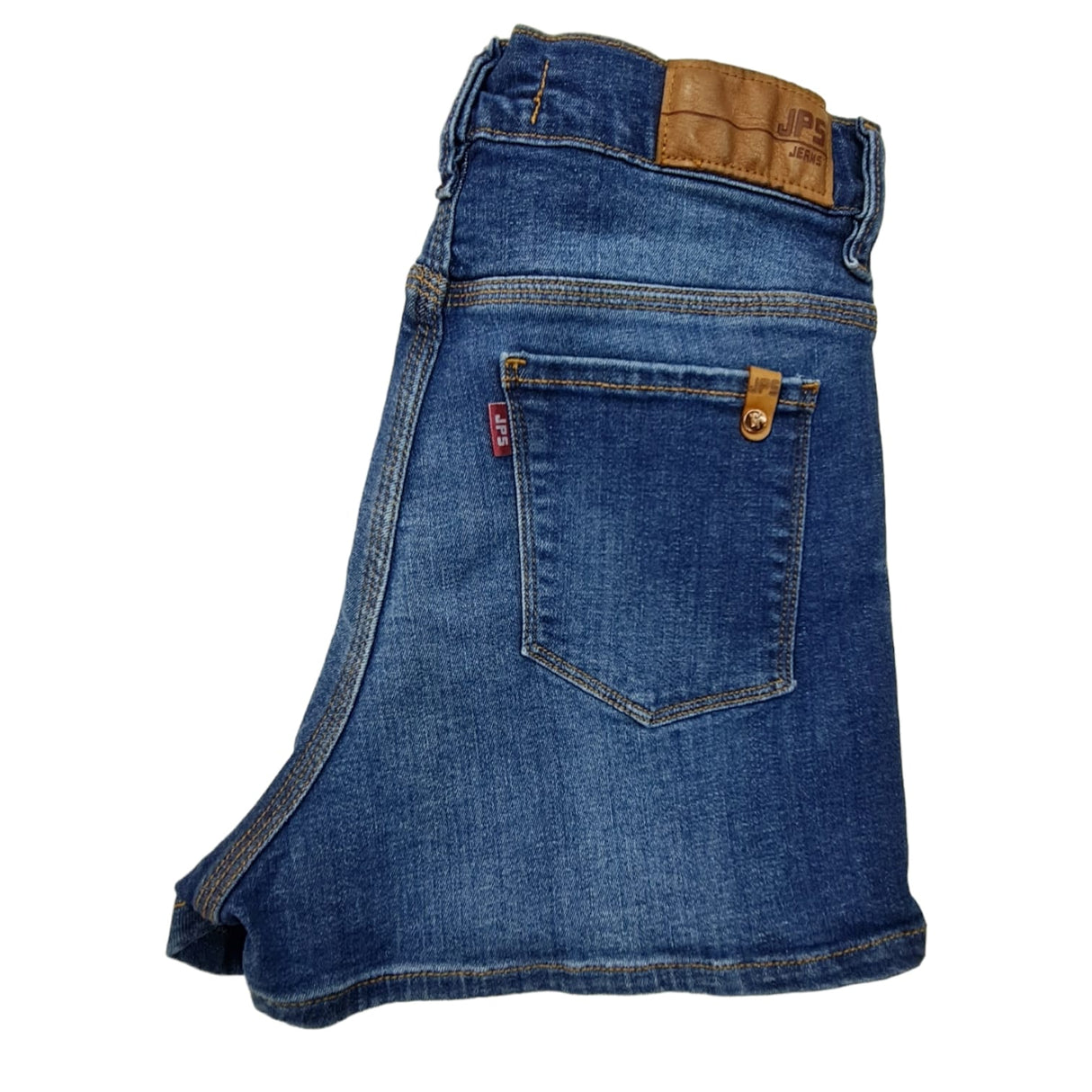 short de jean con bigotes