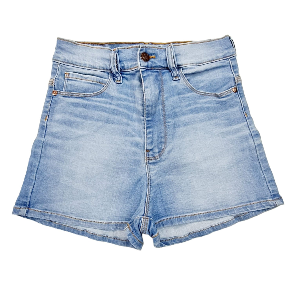 short de jean con bigotes