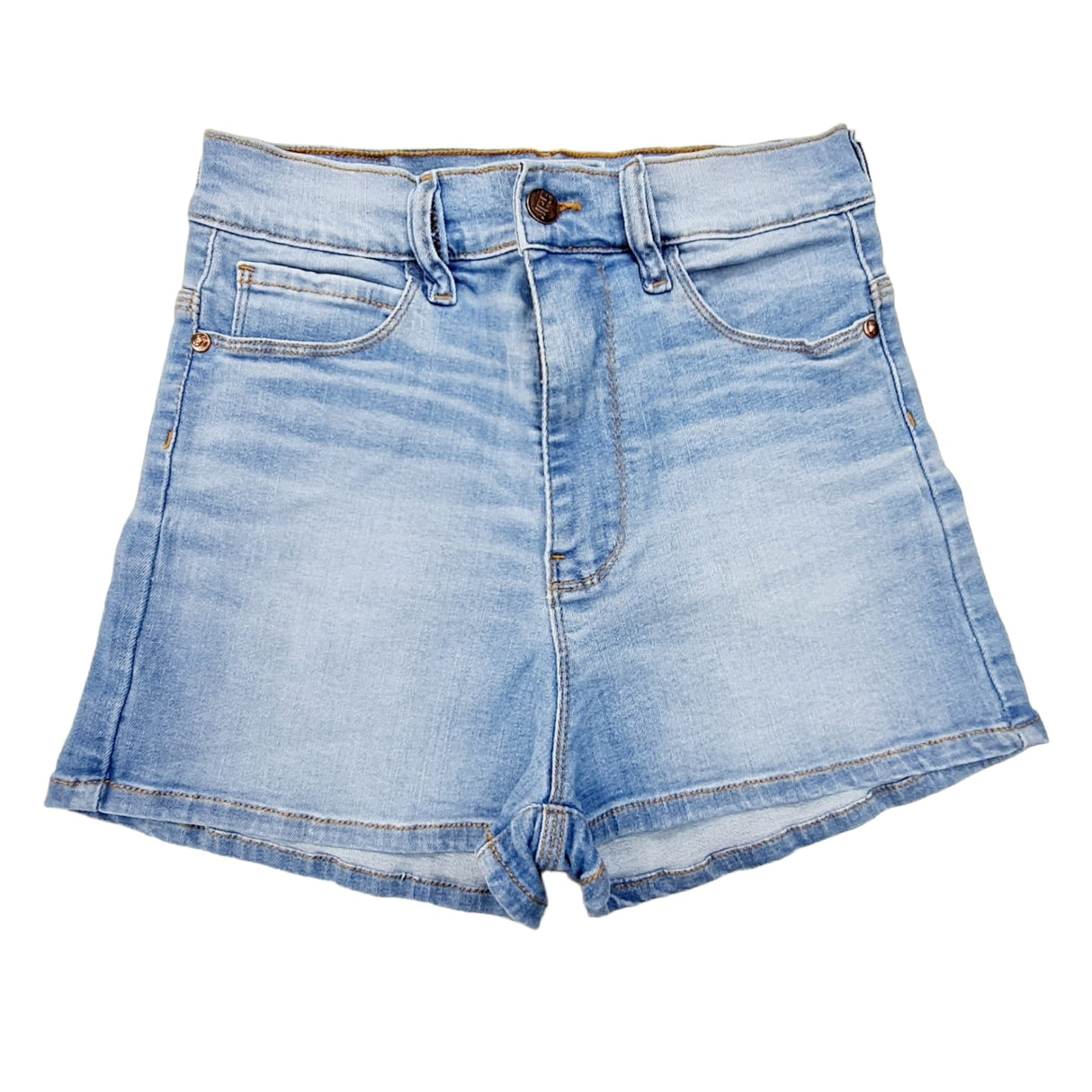 short de jean con bigotes