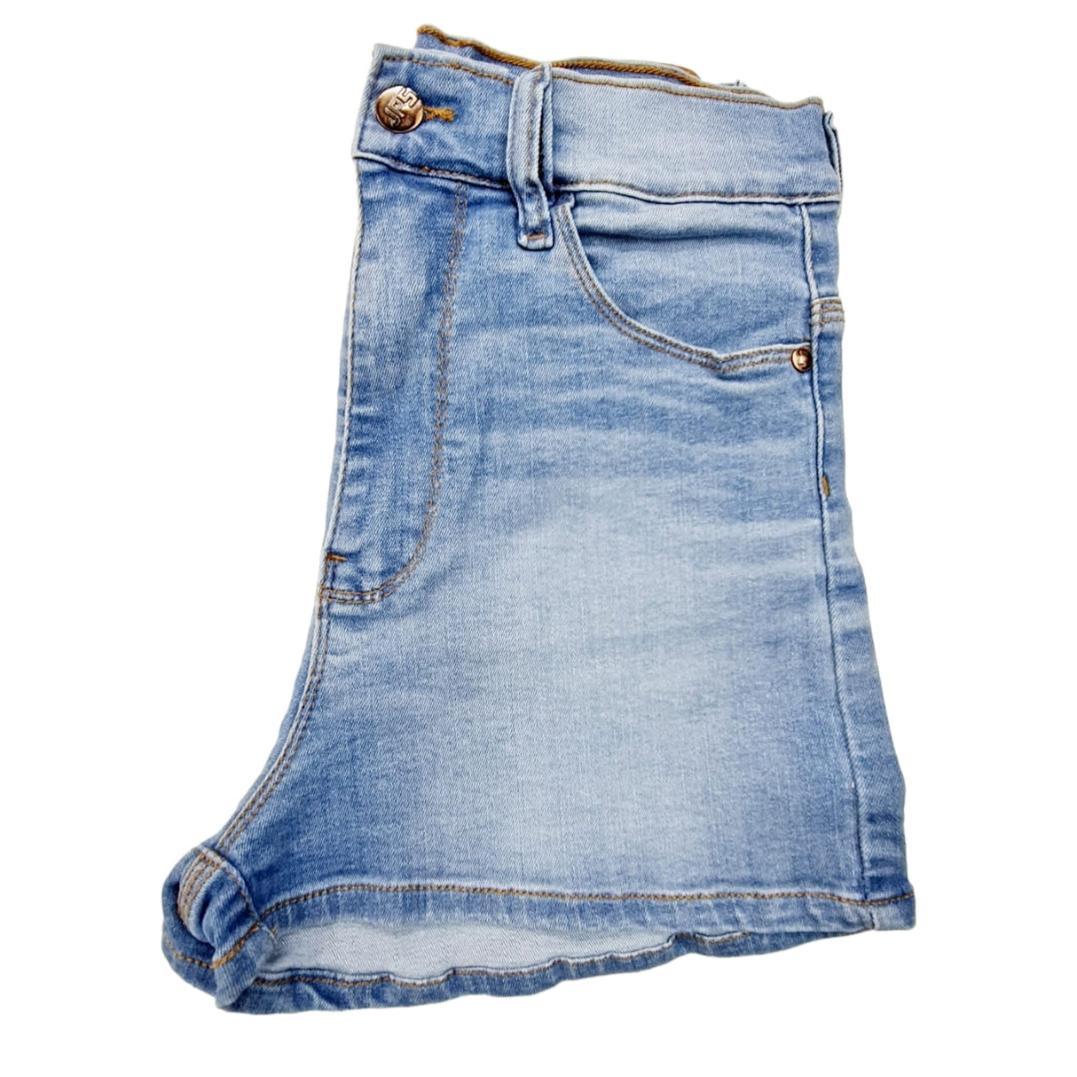 short de jean con bigotes