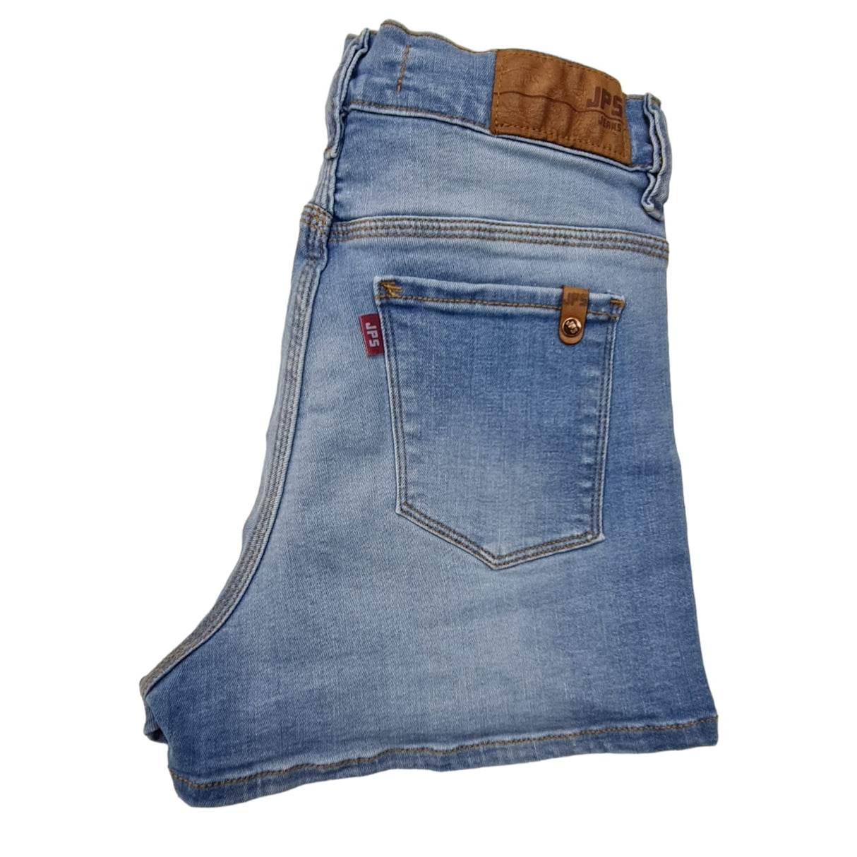 short de jean con bigotes