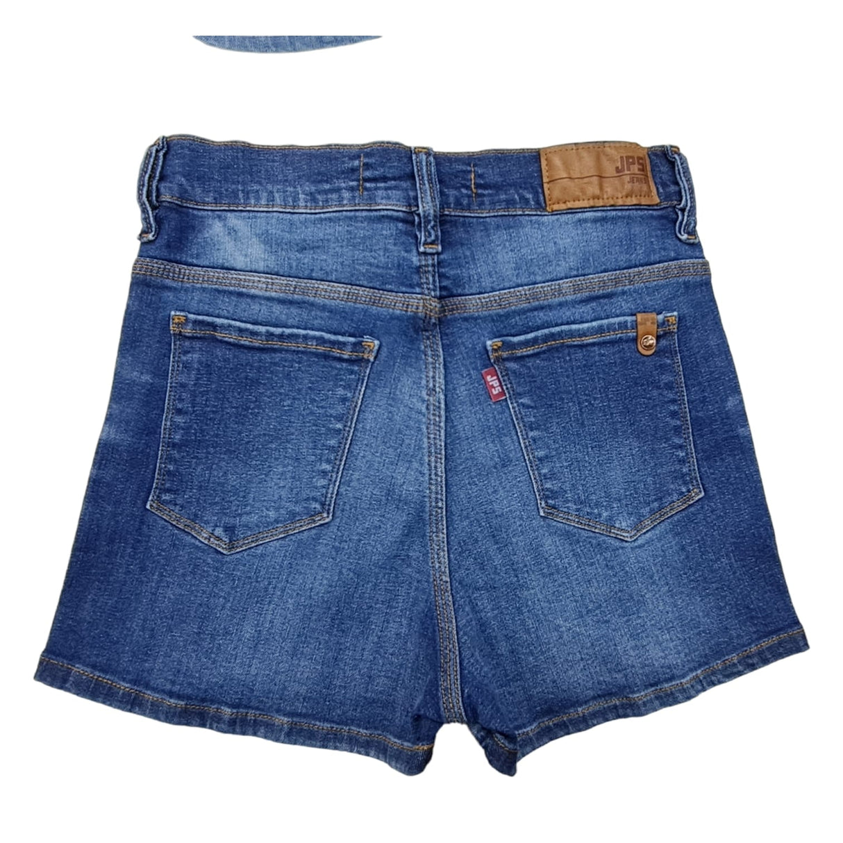 short de jean con bigotes y roturas