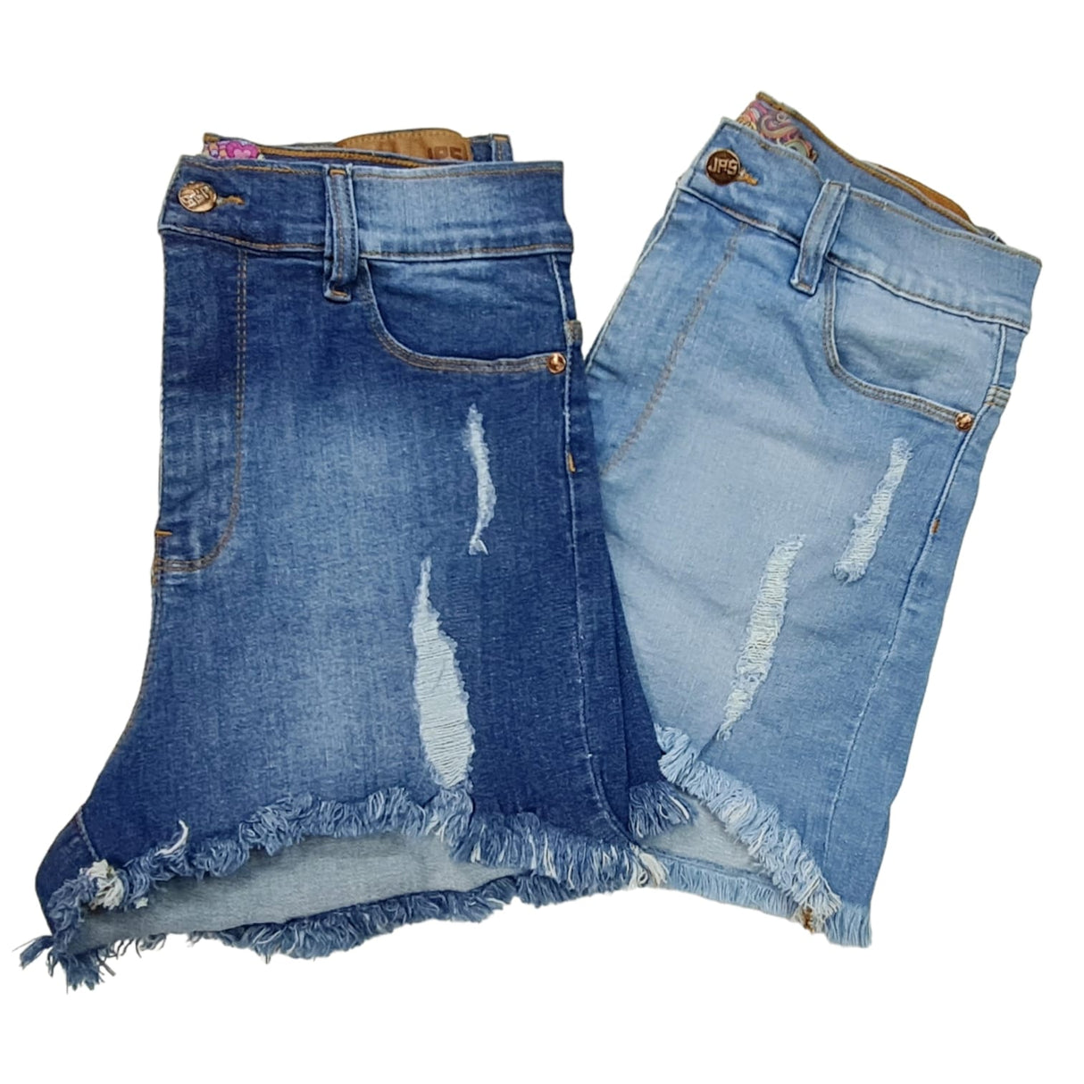 short de jean desflecado con roturas