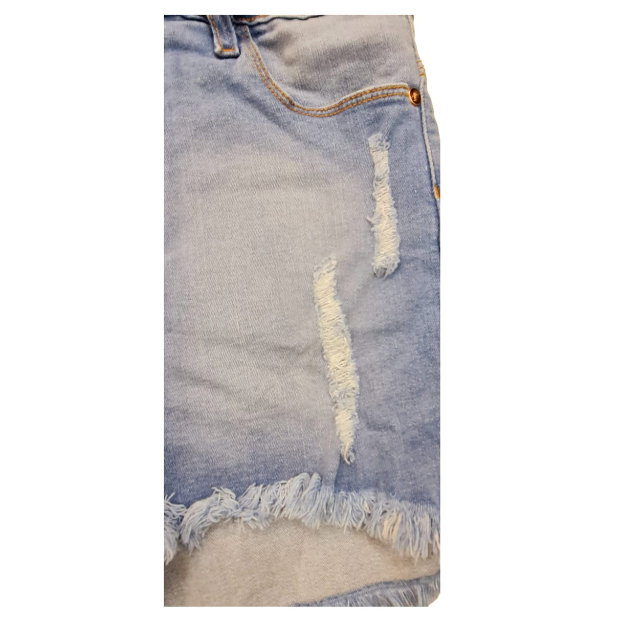 short de jean desflecado con roturas