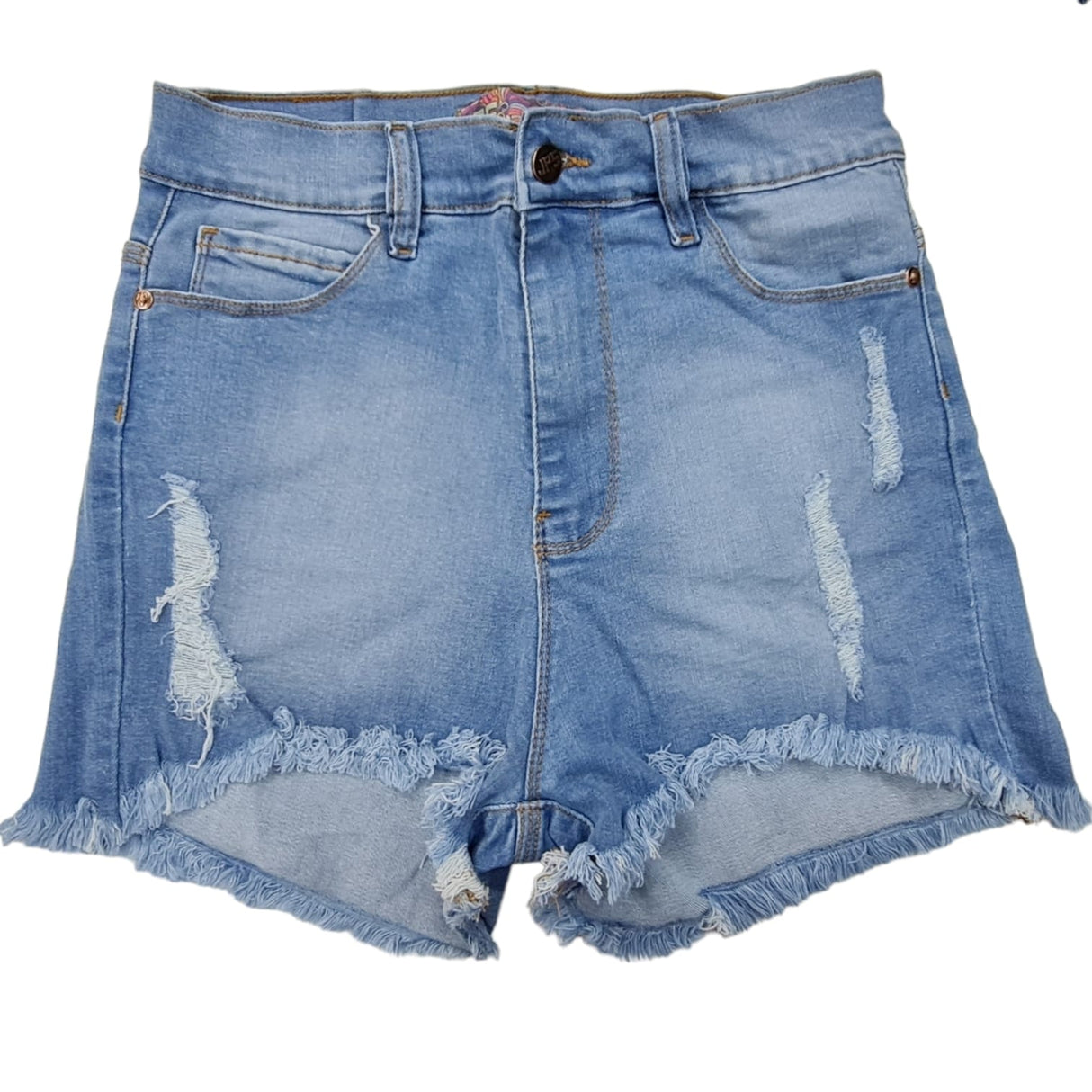 short de jean desflecado con roturas