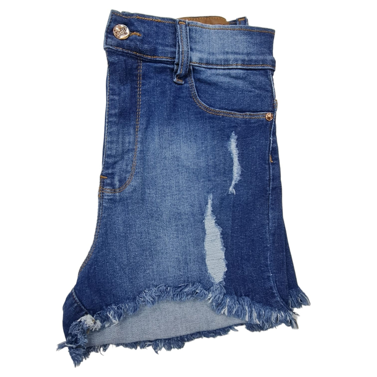 short de jean desflecado con roturas