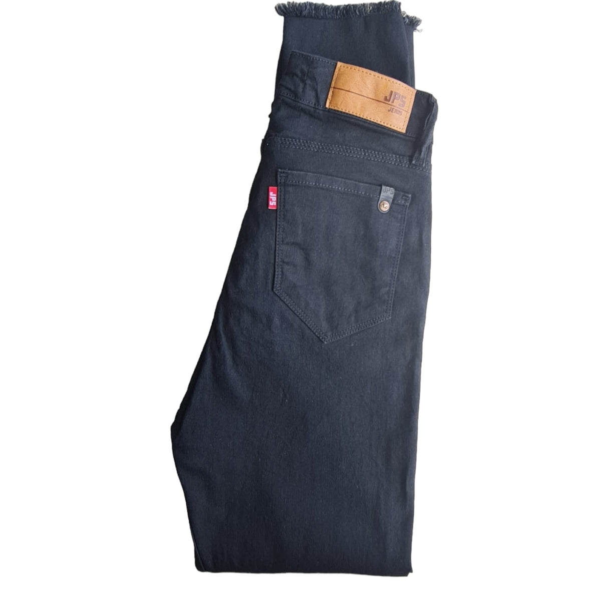 skinny tiro Alto Black Desflecado