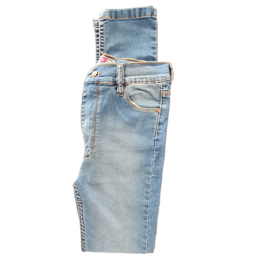Skinny tiro bajo clarito