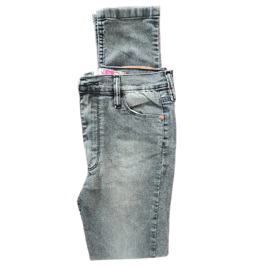 Skinny tiro bajo black/grey localizado