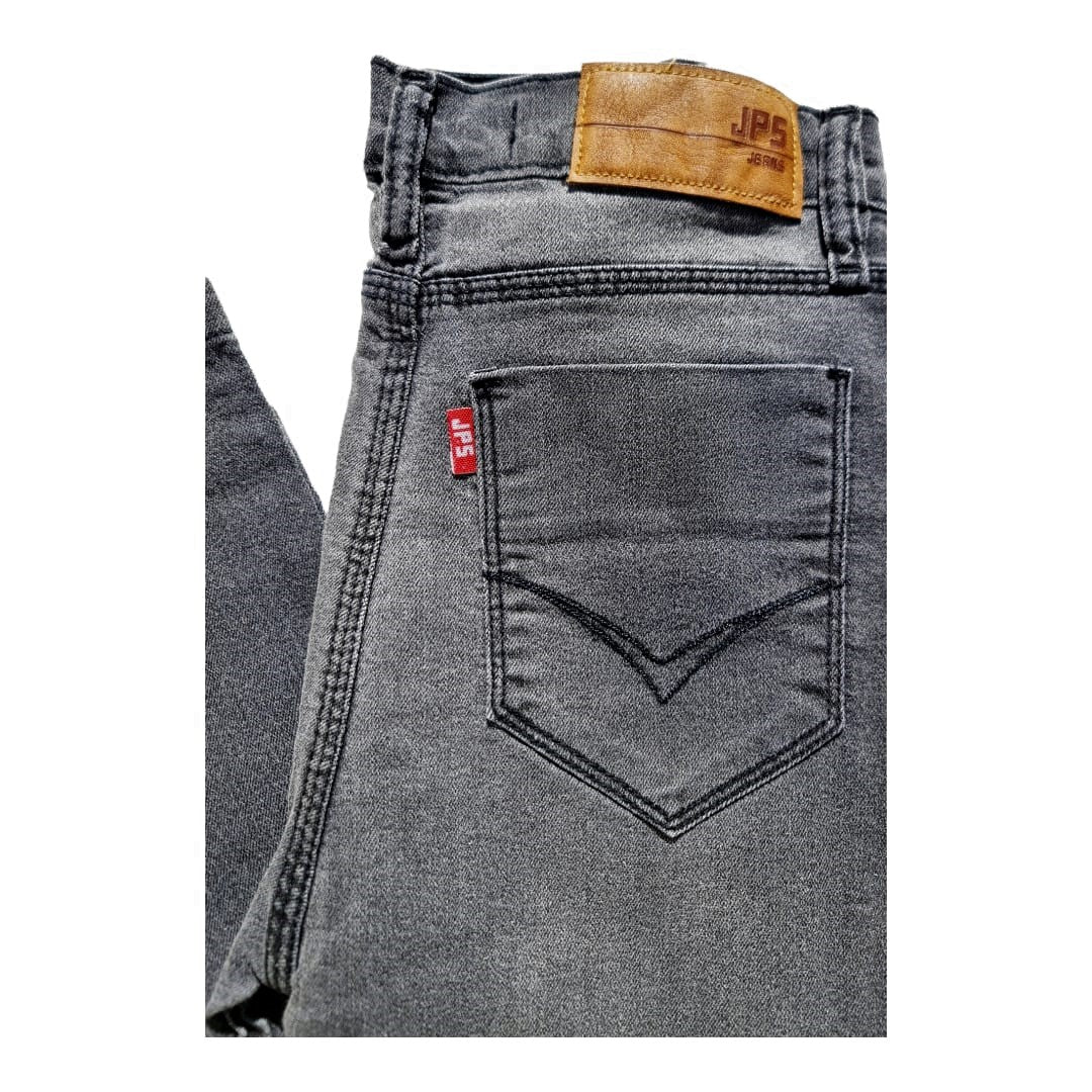 Skinny tiro bajo black/grey localizado