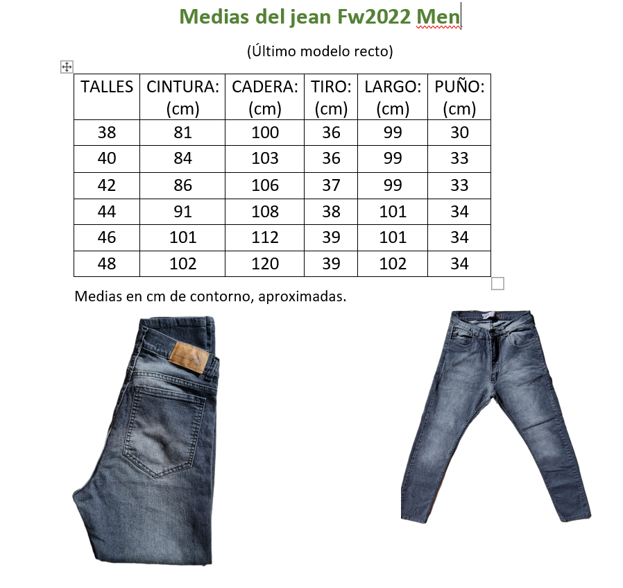 Jean Fw2022