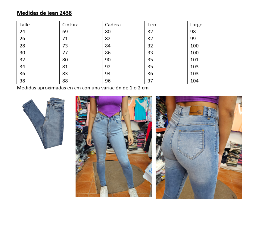 Skinny 2438 modelo 1