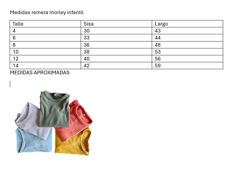 Remera morley kids
