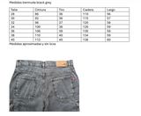 Bermuda blackgrey cargo