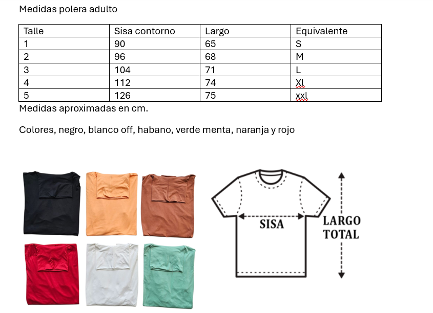 Polera modal