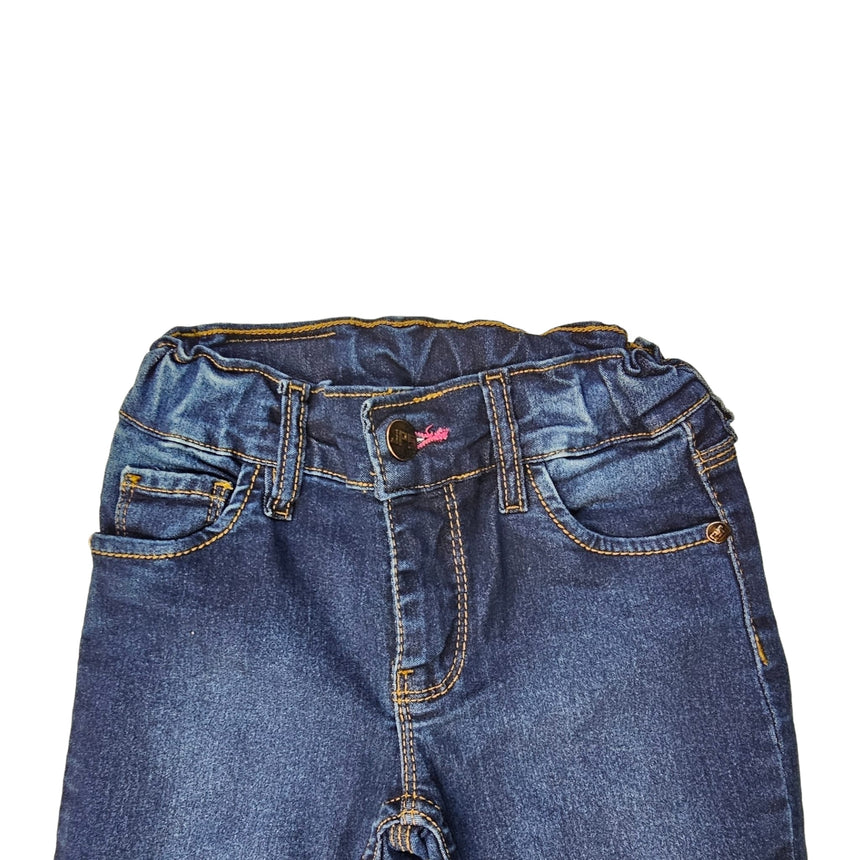 Skinny kids con bordado