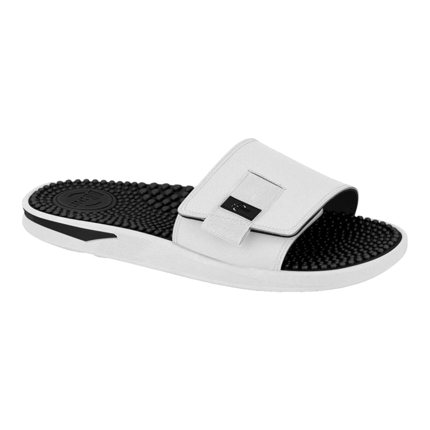 Sandalia faja ancha con belcro  Br Sport  blanco