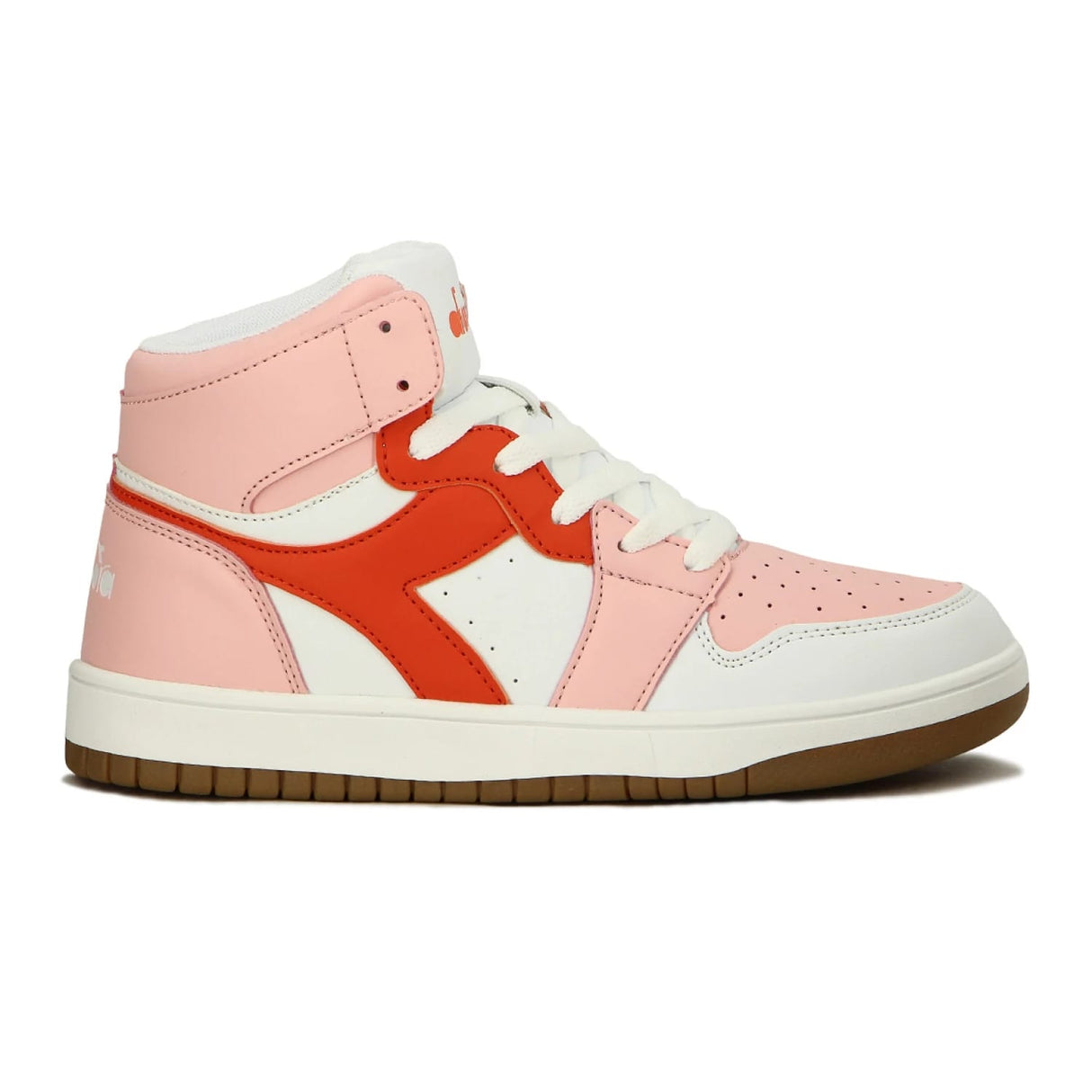 Diadora Lifestyle Milano Mid Femenino - Coral - Coral