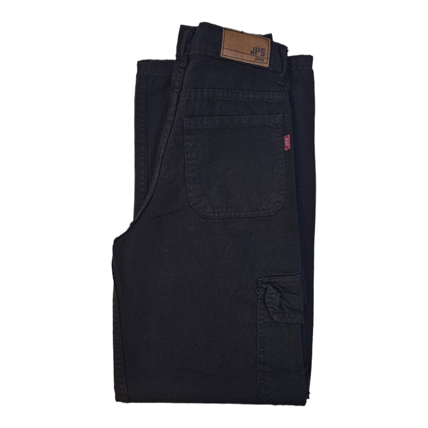 Jean cargo ancho sin licra