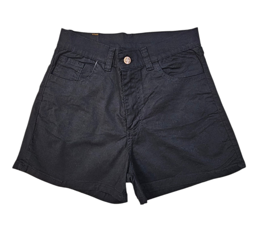 Short de jean negro