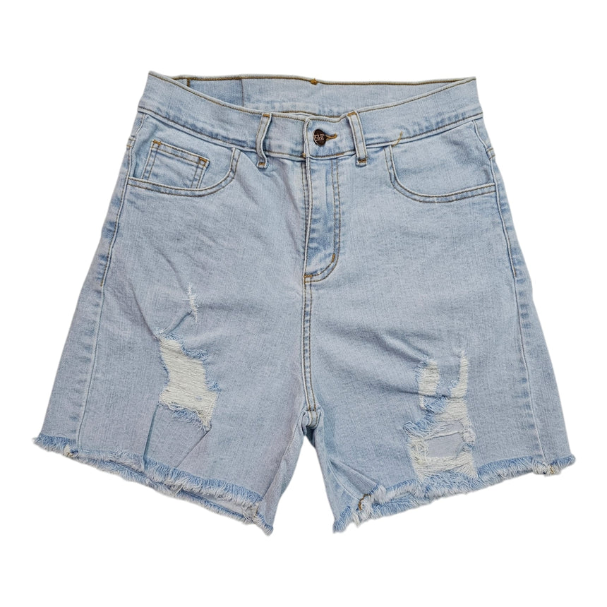 Short de jean con roturas
