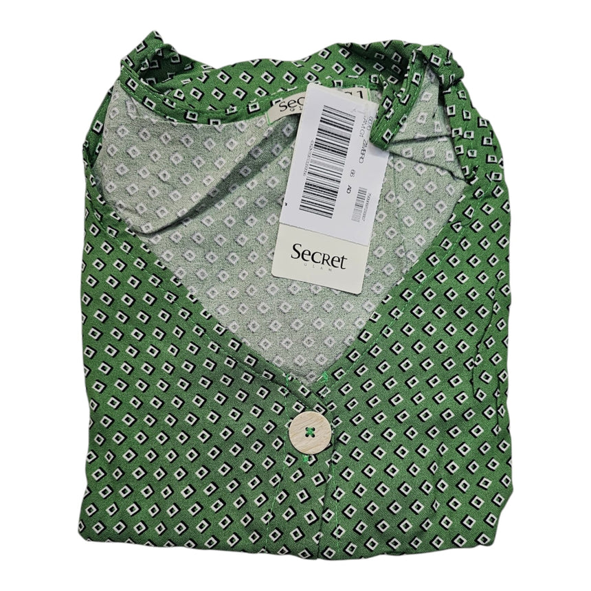 Blusa  talle especial Secret con botones