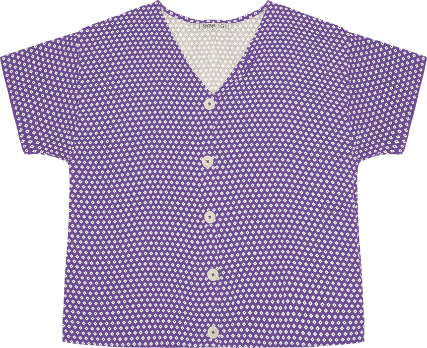 Blusa  talle especial Secret con botones