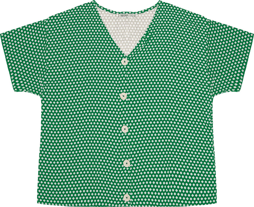 Blusa  talle especial Secret con botones