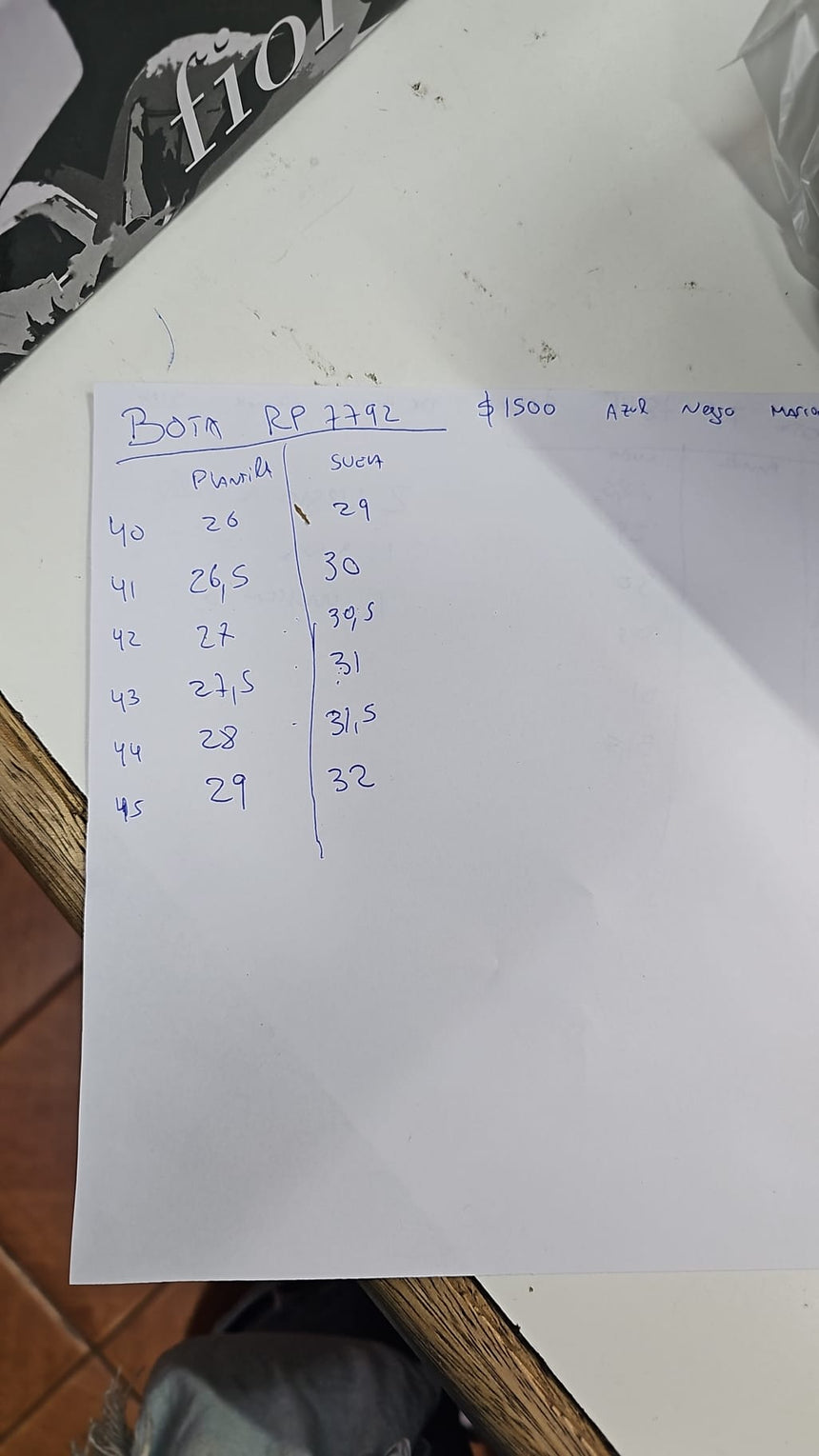 Bota casual modelo RP7792