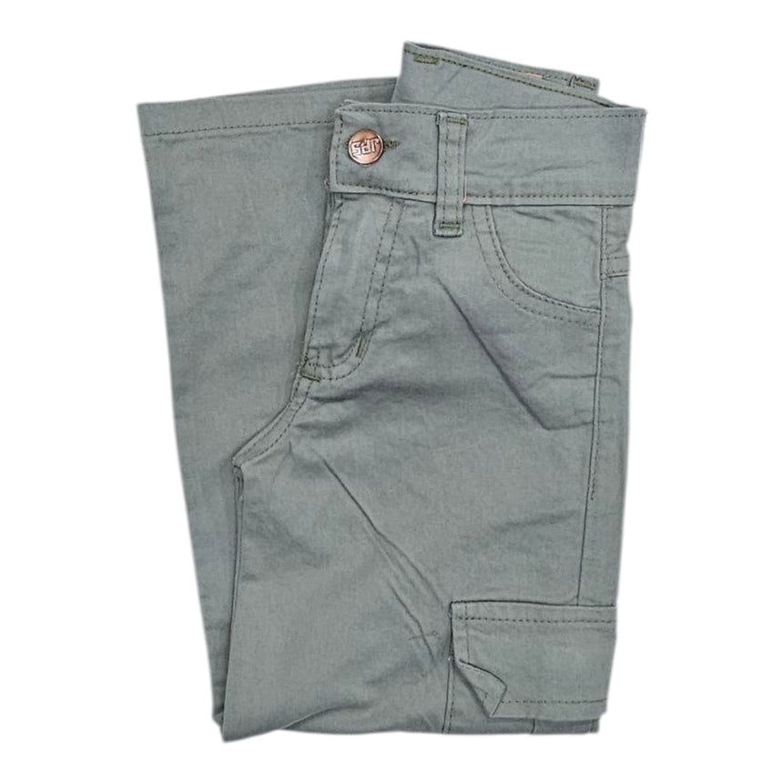 Wide leg cargo para niña