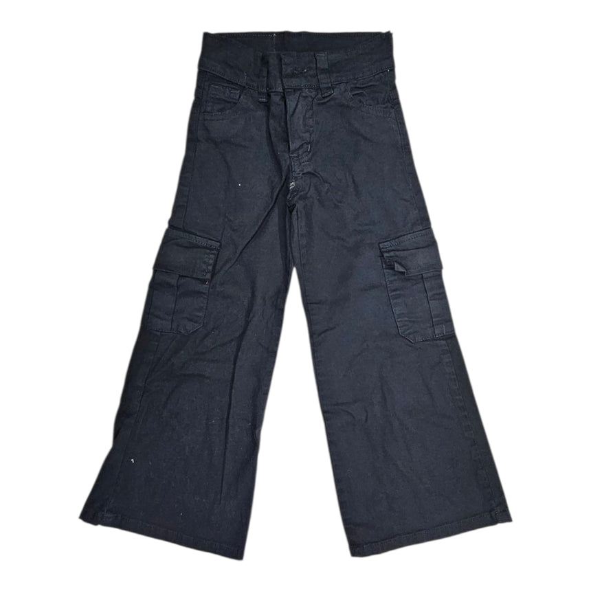 Wide leg cargo para niña