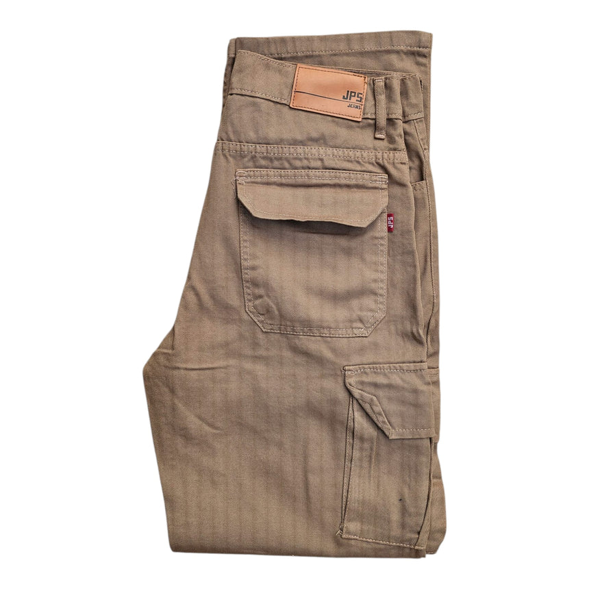 Pantalon cargo de hombre sin licra