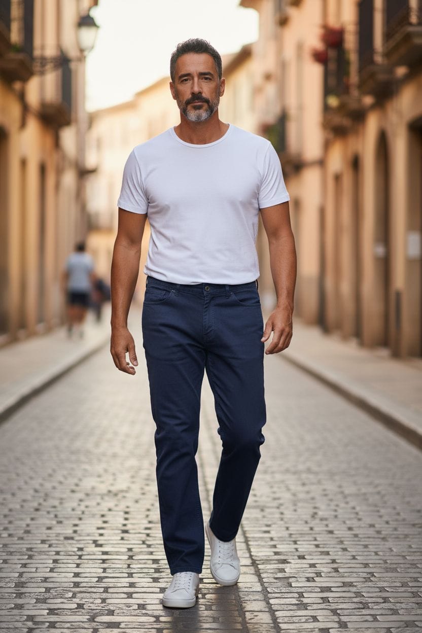Pantalon de algodon