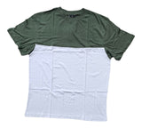 Remera confort combinada